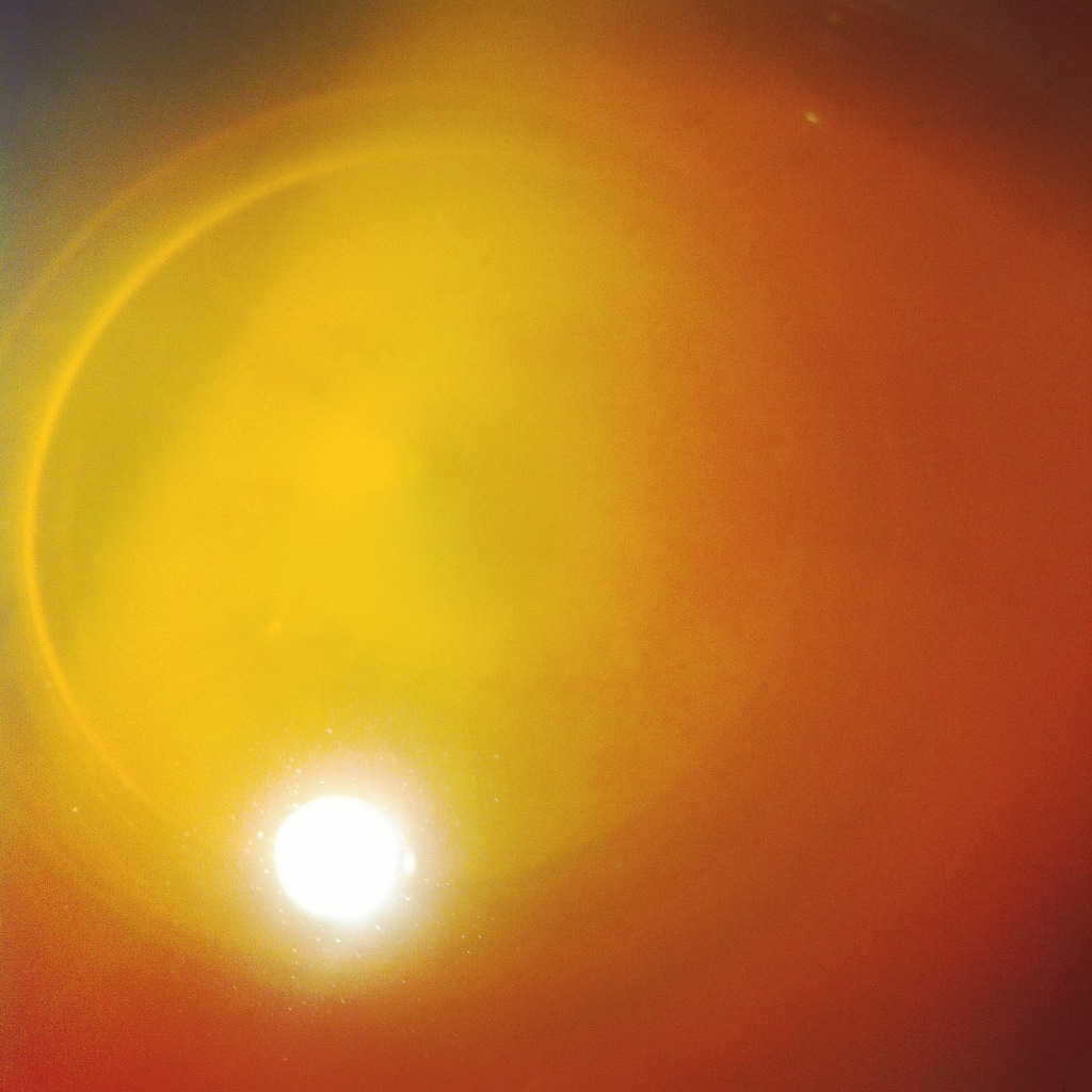 Dashi stock recipe a bright light in front of a sunset