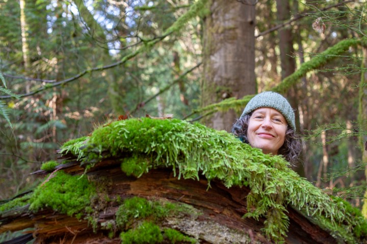 Chef Robin Kort in forest