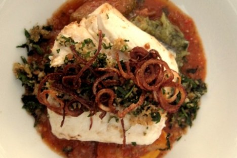 a bowl of food on a plate