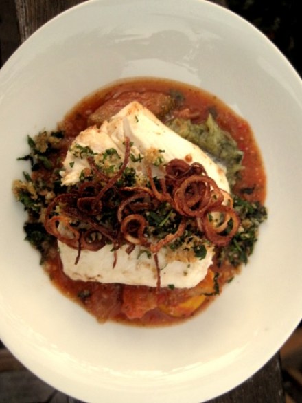 a bowl of food on a plate