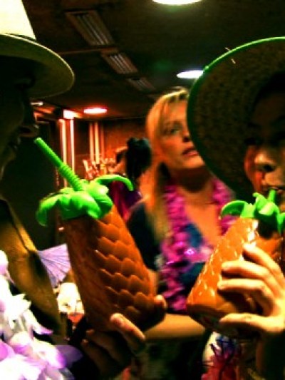 a group of people wearing costumes