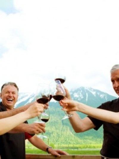 a group of people posing for the camera